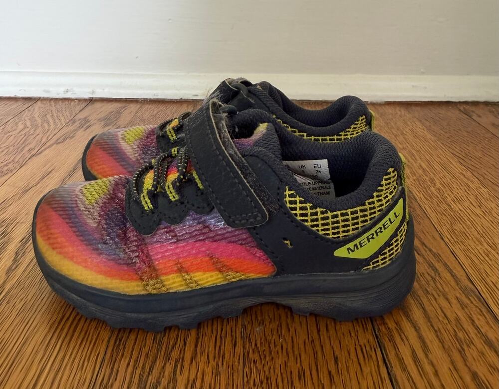 Merrell Boys' Colorful Sneakers Size 8 Toddler